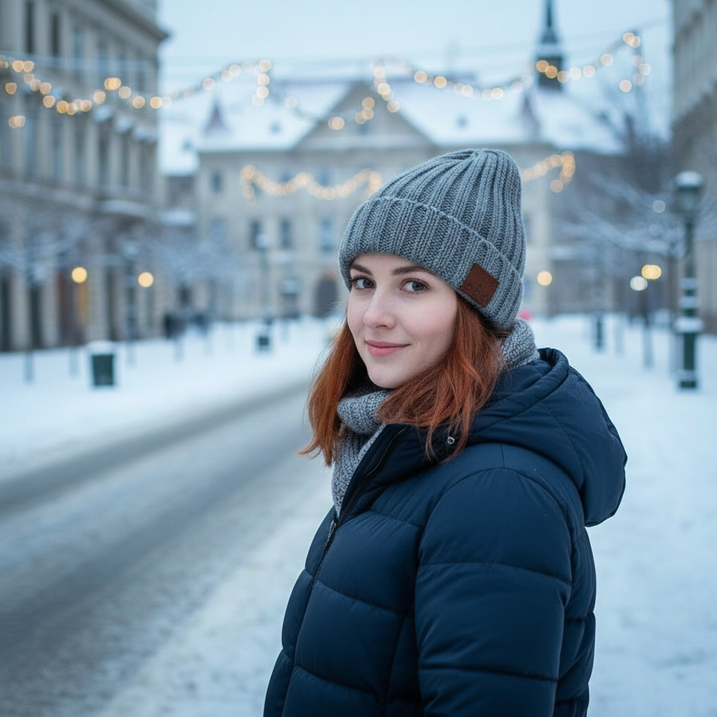 Somna.© Bluetooth téli sapka