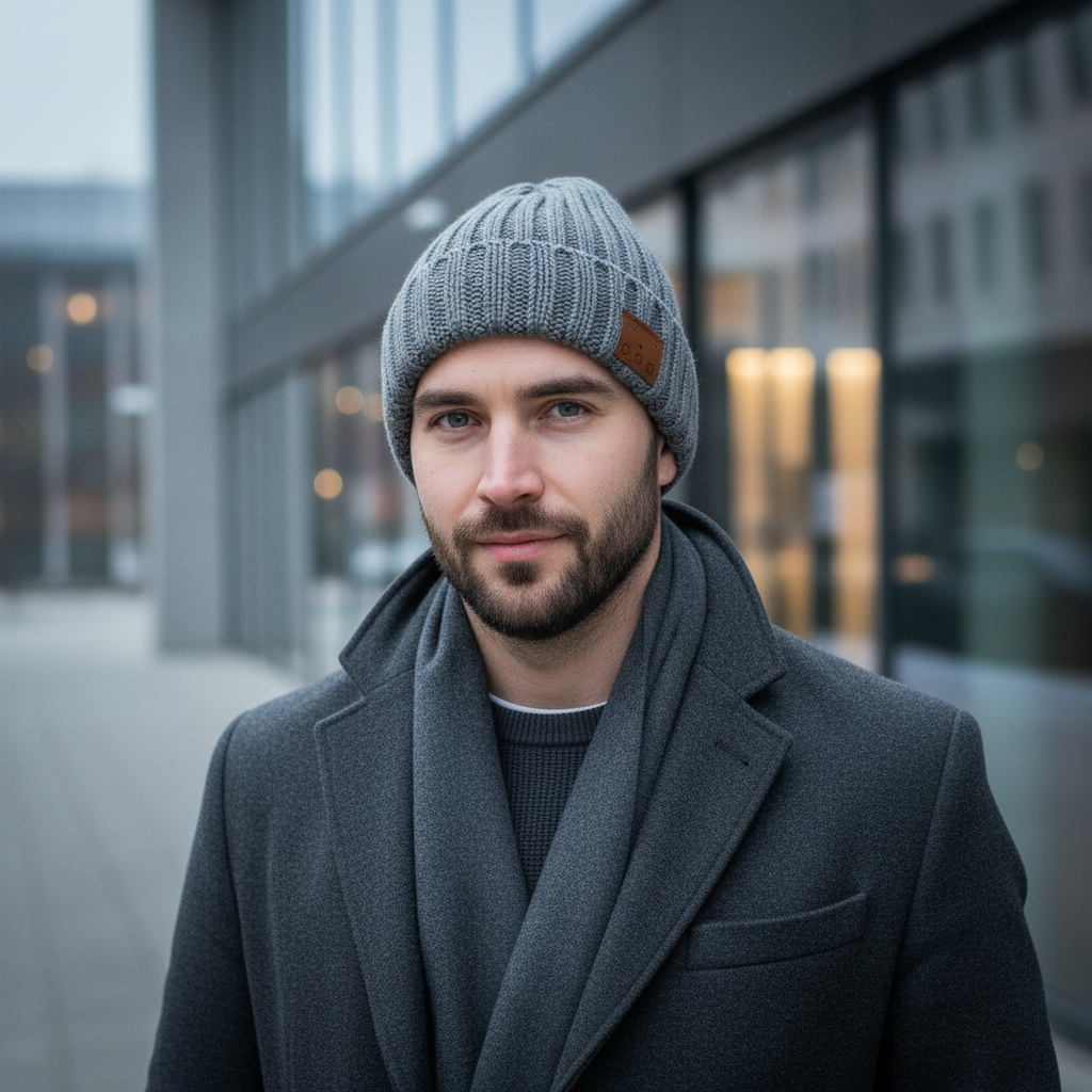 Somna.© Bluetooth téli sapka